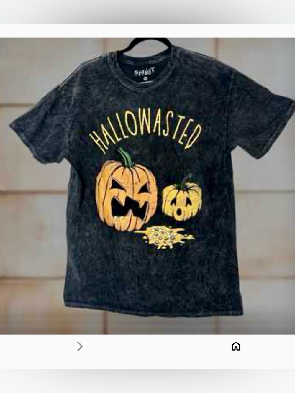 Spirit Black Hallowasted Pumpkin Graphic Tee